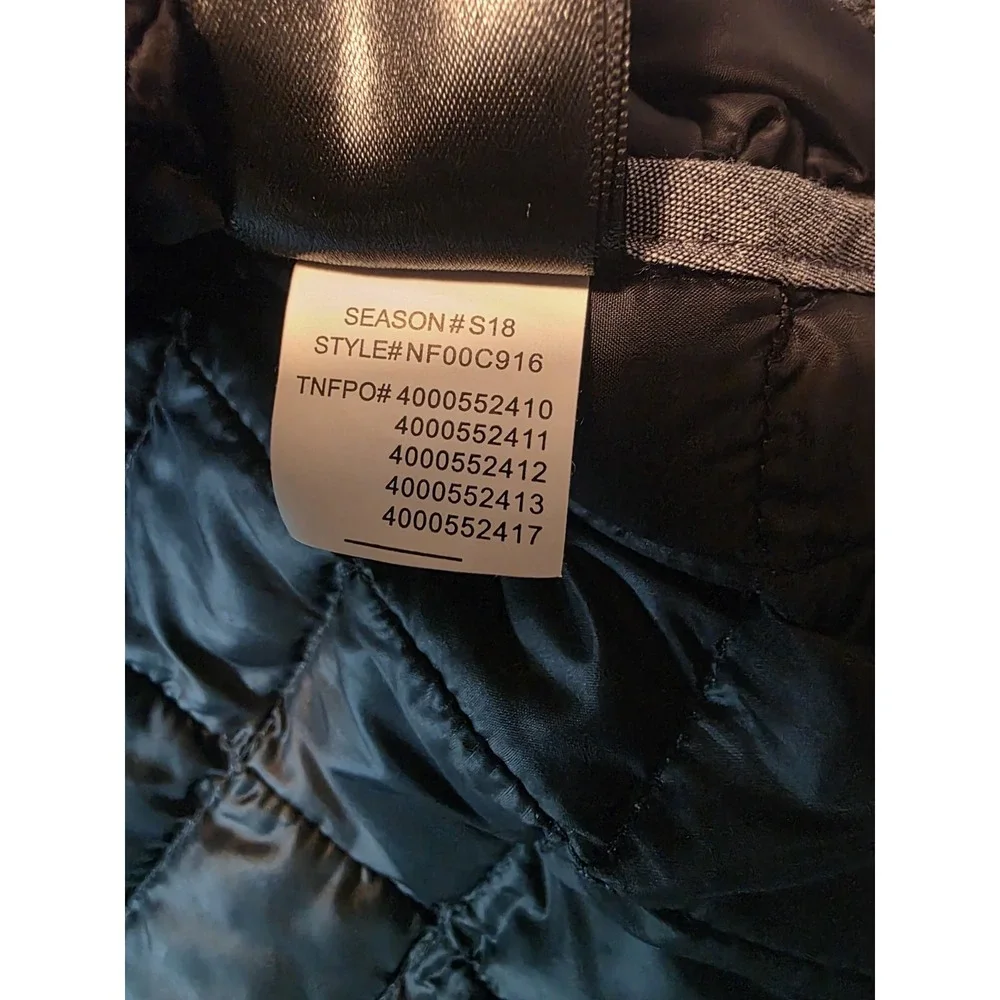 The North Face Men's Jacket Xl Gray ThermoBall Insulated Shirt Primaloft